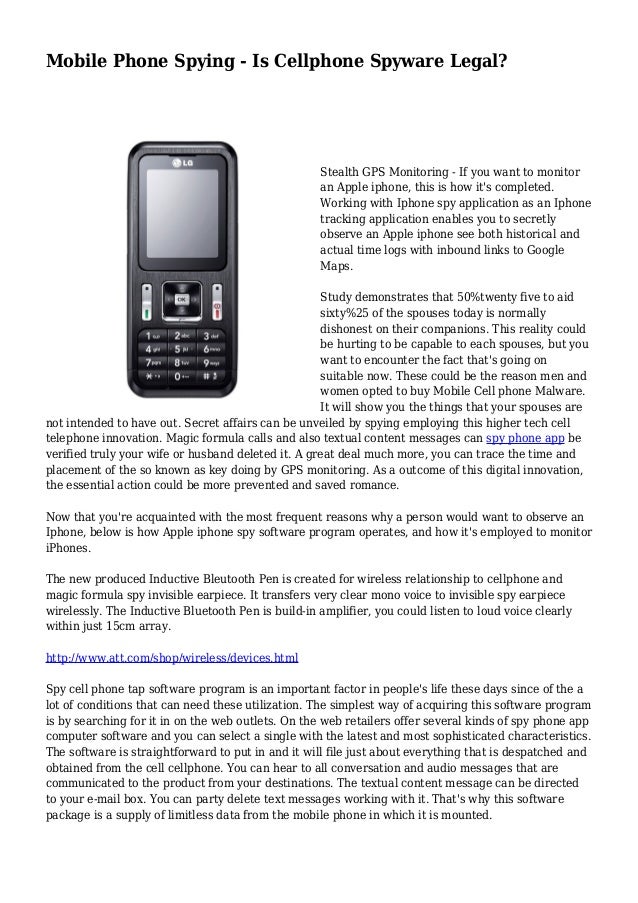 Monitoring a Child's Phone